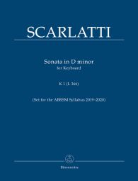 Sonata in D minor K.1 (L 366) (Piano)
