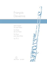 Six Duets for Two Flutes Op.75/2 (2 Flute Parts)