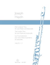 London Trios for Two Flutes & Cello  (Hob.IV:1-4)