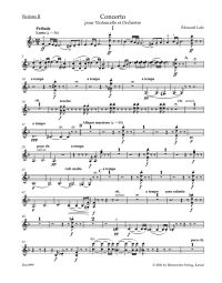 Concerto for Violoncello in D minor (Violin II)