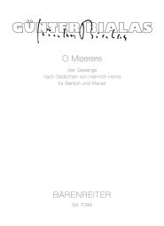 O Miserere for Baritone and Piano