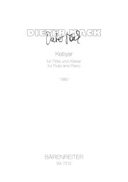 KEBYAR for Flute & Piano