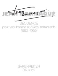 Sequence (Full Score)