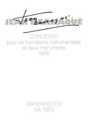 Concerto pour six formations instrumentales et deux instruments (Full Score)