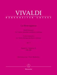 La Stravaganza Op.4 Volume 2 (Nos 7-12) (Violin & Piano)