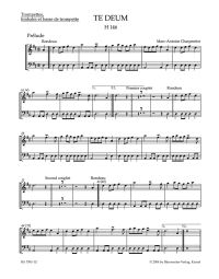 Te Deum in D major H 146	(Trumpet/Bass Trumpet/Timpani)