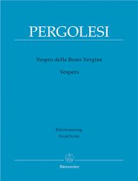 Vespers (Vespro della Beata Vergine) (Vocal Score)