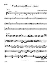Nun komm der Heiden Heiland - Come Now, O Lord And Saviour (TVWV 1: 1174) (Wind Set)