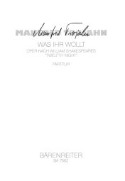 Was Ihr Wollt by Claus Henneberg (after Shakespeare's Twelfth Night)
