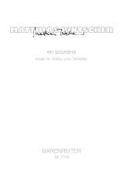 en sourdine - Music for Violin & Orchestra (Study Score)