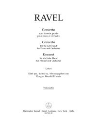 Concerto for the Left Hand for Piano and Orchestra (Cello)