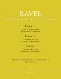 Concerto for the Left Hand for Piano and Orchestra (Piano Reduction)
