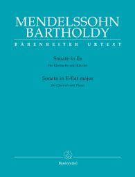 Sonata  in E-flat major for Clarinet & Piano