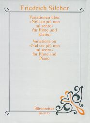 Variations on Nel cor più non mi sento (Flute and Piano)