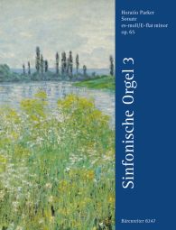 Sonata in E-flat minor Op.65 (Symphonic Organ, Volume 3)