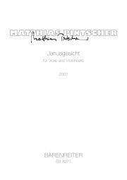Janusgesicht for Viola and Violoncello