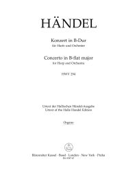 Concerto for Harp in B-flat Major Op.4/6 (HWV 294) (Organ)