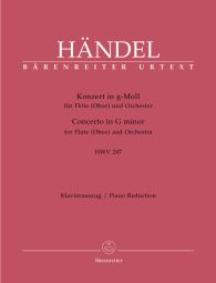 Concerto for Flute (Oboe) in G minor (HWV 287) (Flute & Piano)