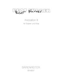 invocation III for Soprano & Flute