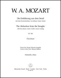 Overture to The Abduction from the Seraglio (K.384) (Cello/Bass)