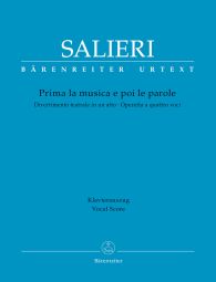 Prima la musica e poi le parole V(ocal Score)