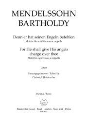 For He Shall Give His Angels Charge Over Thee - Psalm 91 (Vocal Score)