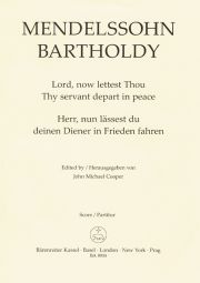 Lord Now Lettest Thou Thy Servant Depart In Peace Op.69 (Vocal Score)