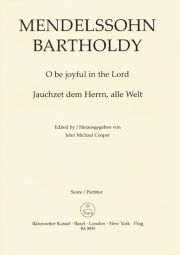 O Be Joyful In The Lord Op.69 (Vocal Score)