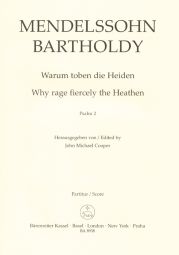 Psalm 2 Why Rage Fiercely the Heathen Op.78 (Vocal Score)