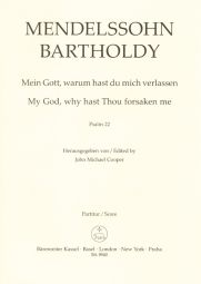 Psalm 22 My God, why hast Thou forsaken me Op.78 (Vocal Score)