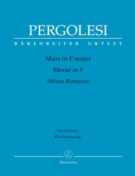 Mass in F major - Missa Romana (Vocal Score)