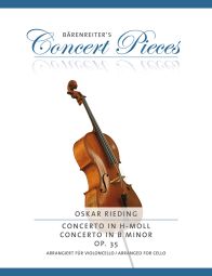 Concerto in D minor Op.35 for Cello from the Violin Concerto in B minor (Cello & Piano)