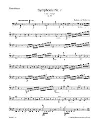 Symphony No.7 in A major Op.92 (Double Bass)
