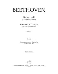 Concerto for Violin in D major Op. 61 (Double Bass)