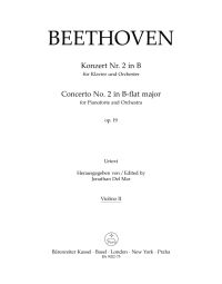 Concerto No.2 in B-flat major Op.19 for Piano (Violin II)