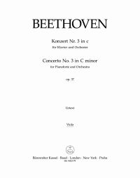 Concerto No.3 in C minor Op.37 for Piano (Viola)