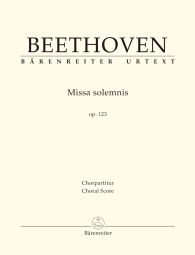 Missa solemnis Op.123 (Choral Score)