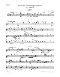 Enigma Variations for Orchestra Op.36 (Wind set)