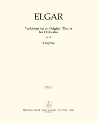 Enigma Variations for Orchestra Op.36 (Violin I)