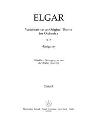 Enigma Variations for Orchestra Op.36 (Violin II)