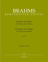 Concerto for Violin in D major Op.77 (Full Score)