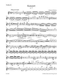 Concerto for Violin in D major Op.77 (Violin II)