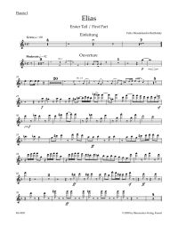 Elijah Op.70 (Wind Set)