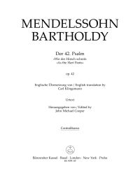 Psalm 42 As the Hart Pants Op.42 (Double Bass)