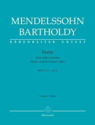 Psalm "Non nobis Domine" / "Nicht unserm Namen, Herr" Op.31 (Full Score)