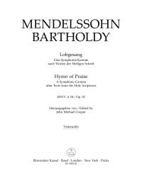 Lobgesang / Hymn of Praise Op.52 MWV A 18 (Cello)