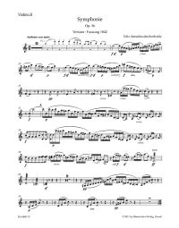 Symphony No.3 in A minor Op.56 (Scottish) (Violin II)