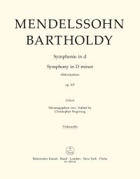 Symphony No.5 in D major Op.107 (Reformation) (Cello)