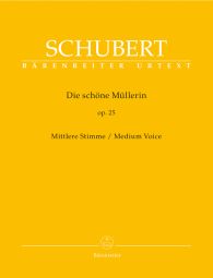Die schöne Müllerin Op.25 D 795 Medium Voice & Piano