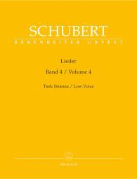 Lieder Volume 4, Low Voice & Piano
